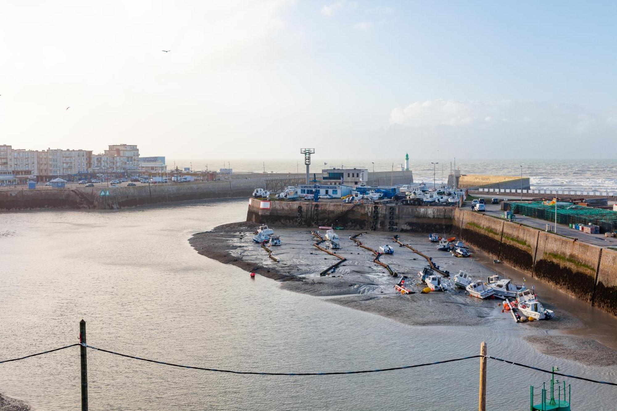 La Coquille - vue mer panoramique&port Tréport Le Tréport Extérieur photo